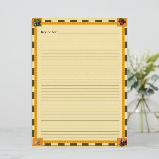 レシピカード (スタンド正面)