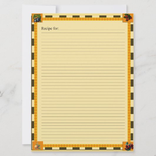 レシピカード (正面)