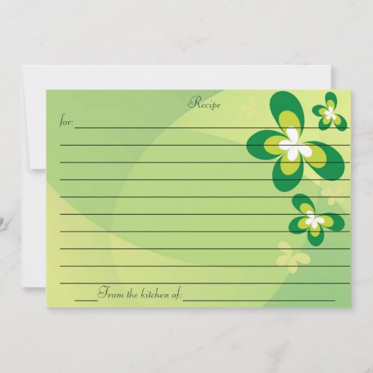 レシピカード (裏面)