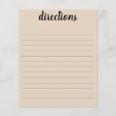 レシピカード (裏面)