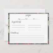 レシピカード(さくらんぼの背景) (正面)