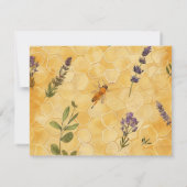 レシピカード（ハニカム背景付き） (裏面)