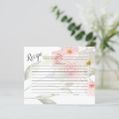 レシピカード |パステルピンクフローラブーケ (スタンド正面)