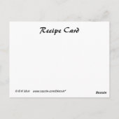 レシピカード – ピーマン ポストカード (裏面)
