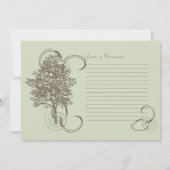 レシピカード（ファミリメモリグリーン） (裏面)