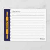 レシピカード ポストカード (裏面)