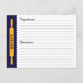 レシピカード ポストカード