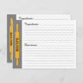 レシピカード ポストカード (正面/裏面)