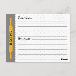 レシピカード ポストカード