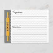 レシピカード ポストカード (正面)