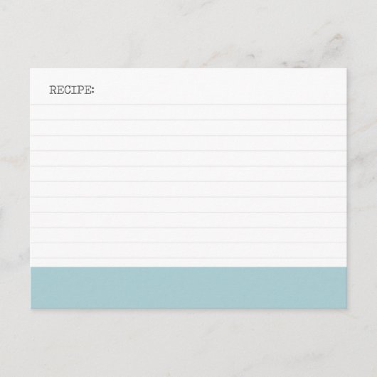 レシピカード ポストカード (正面)