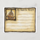 レシピカード ポストカード (裏面)