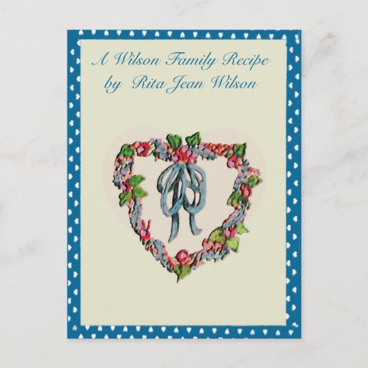 レシピカード ポストカード (正面)