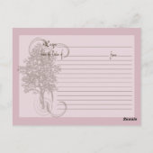 レシピカード（写真付） ポストカード (裏面)