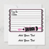 レシピカード – SRF (裏面)