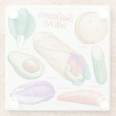 レシピガラスコースター ガラスコースター (裏面)