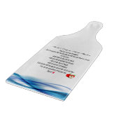 レシピガラス切断板 カッティングボード (角)