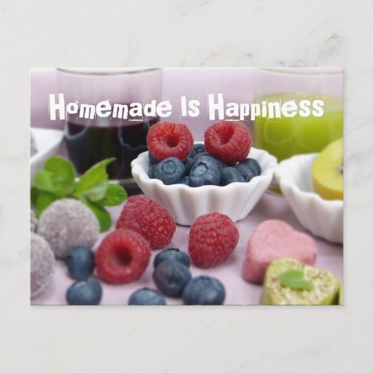 レシピキッチンシェフフードディナーデスティニーの運命 ポストカード (正面)