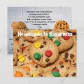 レシピキッチンシェフフードディナーデスティニーの運命 ポストカード (正面/裏面)