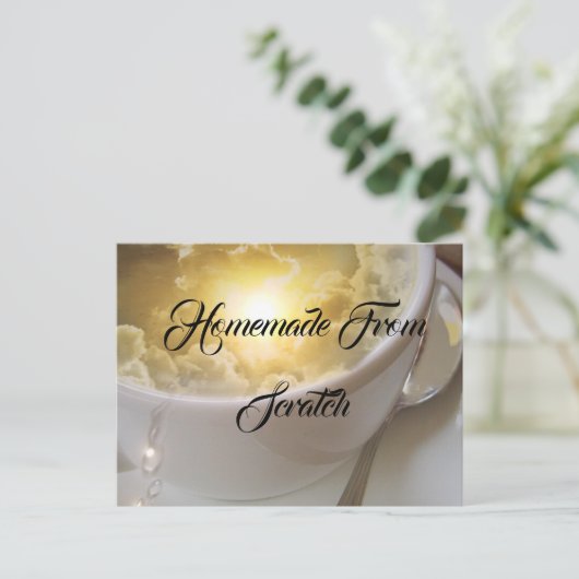 レシピキッチンシェフフードディナーデスティニーの運命 ポストカード (スタンド正面)