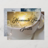 レシピキッチンシェフフードディナーデスティニーの運命 ポストカード (正面/裏面)