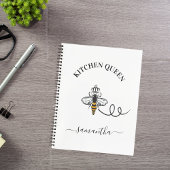 レシピクイーンビーキッチン調理師名 ノートブック