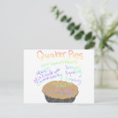 レシピクエーカーパイ ポストカード (スタンド正面)