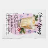 レシピクラシックエグノグキッチンタオル キッチンタオル (横)