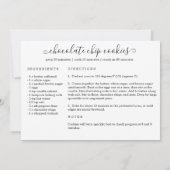 レシピクリスマス (裏面)