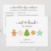 レシピクリスマス (正面/裏面)