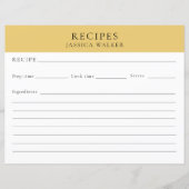 レシピシモダンートシンプルエレガント (正面)