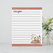 レシピシート (スタンド正面)