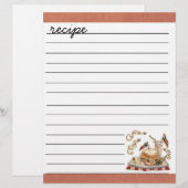レシピシート (正面/裏面)