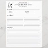 レシピシート (裏面)