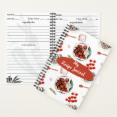 レシピジャーナルノートブック ノートブック (内側)