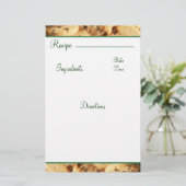 レシピチョコレートチップクッキーカード固定物 (スタンド正面)