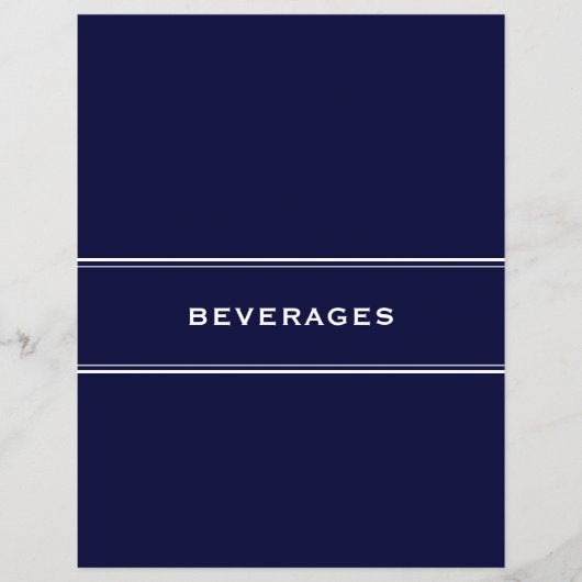 レシピディバイダーデザートNavy Blue (正面)