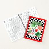 レシピノートブック – デルの家族のお気に入りのレシピ ノートブック (内部)