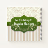 レシピノートブック ノートブック (裏面)