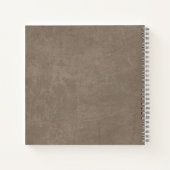 レシピノートブック（ユーザー名） ノートブック (裏面)