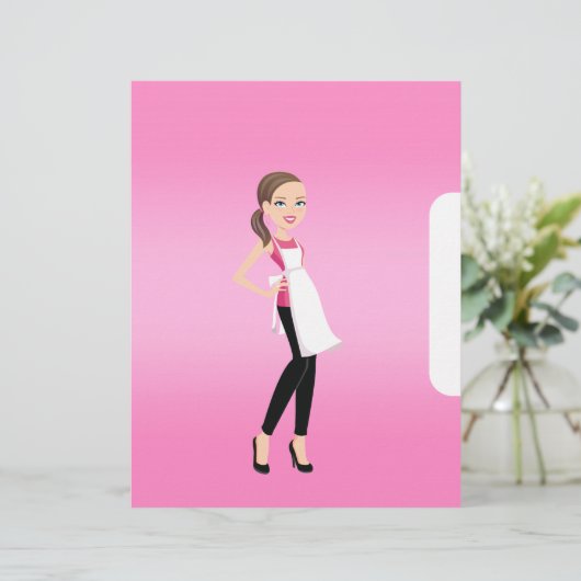 レシピバインダーの章デバイダーページ (スタンド正面)