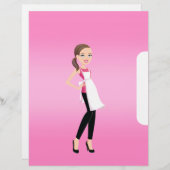 レシピバインダーの章デバイダーページ (正面/裏面)