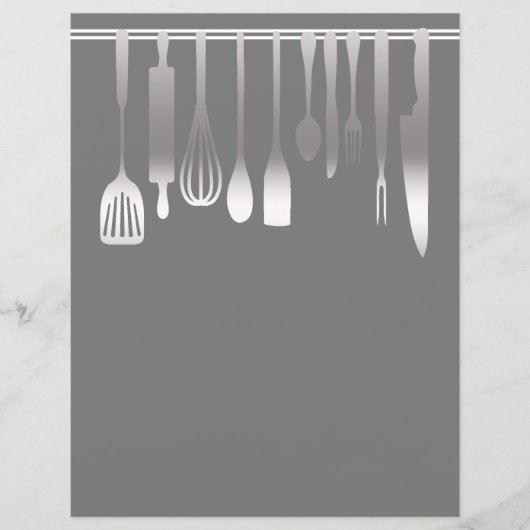 レシピバインダーの章デバイダーページ (正面)