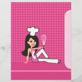 レシピバインダーの章デバイダーページ (正面)