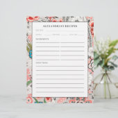 レシピバインダーページ |咲エレガントくフローラ (スタンド正面)