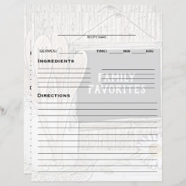 レシピバインダー挿入