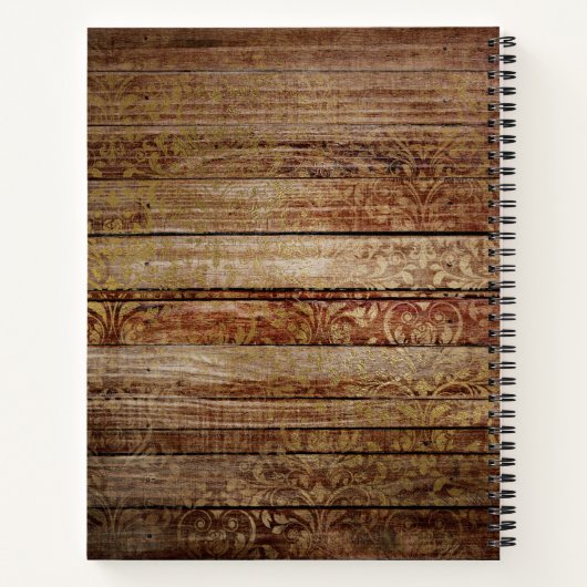 レシピパーソナライズされたはブラウンの姪に  ノートブック (裏面)