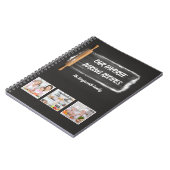 レシピファミリお気に入りのベーキングパーソナライズされた写真 ノートブック (左側)