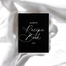 レシピブックスクリプトの手書き ノートブック