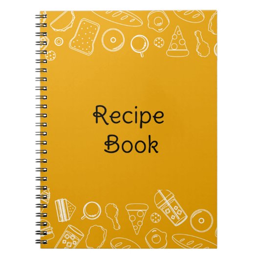 レシピブックスパイラル写真ノート ノートブック (正面)